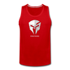 Men’s FS Helmet Logo Tank - red