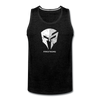 Men’s FS Helmet Logo Tank - charcoal gray