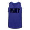 Men’s Give Up Tank - royal blue