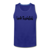 Men’s Weapon Tank - royal blue