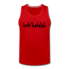 Men’s Weapon Tank - red