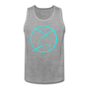 Men’s Face Out Tank - heather gray