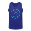 Men’s Face Out Tank - royal blue