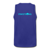 Men’s Face Out Tank - royal blue