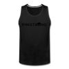 Men’s Dark Logo Tank - black