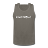 Men’s FS Logo Tank - asphalt gray