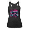 Her Liggidy Leg Day Tank - heather black