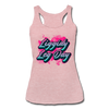 Her Liggidy Leg Day Tank - heather dusty rose