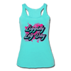 Her Liggidy Leg Day Tank - turquoise