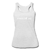 Her Logo Tank - heather white