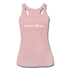 Her Logo Tank - heather dusty rose