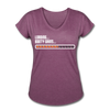 Her Booty Gains T-Shirt - heather plum