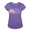 Her Booty Gains T-Shirt - purple heather