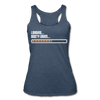 Her Booty Gains Tank - heather navy