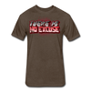 No Excuse Blood Men's T-Shirt - heather espresso